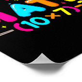 Do The Math 67 Teacher Meme Funny  ポスター (角)