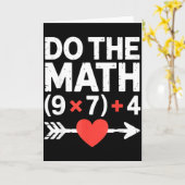 Do The Math 67 Valentine’s Day Six Seven Hearts 6- カード (黄色い花)