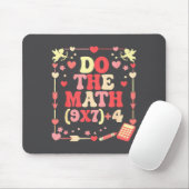 Do The Math Equation Valentine's Day Math Teacher  マウスパッド (マウス)