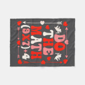 Do The Math Teacher 67 Meme Six Seven Valentine's  フリースブランケット (正面(横))