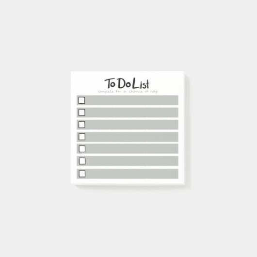 Do Toポストイットノートのリスト ポストイット (正面)
