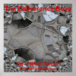 「Do U Want Some」 60cm x 60cmポスター ポスター