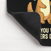 Do Unto Otters Playful Otter Pun Girls Kids Birthd マウスパッド (コーナー)