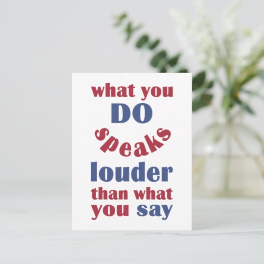 Do Vs. Sayはがき ポストカード (スタンド正面)