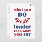 Do Vs. Sayはがき ポストカード (正面/裏面)