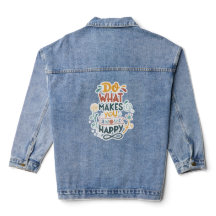 Do what may you happy Jacketsデザイン