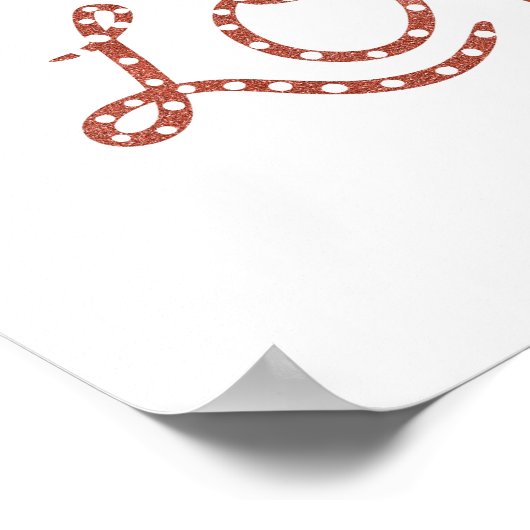 Do What You Love引用文やる気を起こさせるバラ金ゴールド ポスター (角)