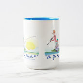 Do Ya Fish Much? ツートーンマグカップ (中央)