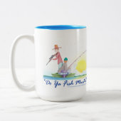 Do Ya Fish Much? ツートーンマグカップ (左)