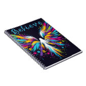 Do You Believe in Angels Spiral Photo Notebook ノートブック (右側)