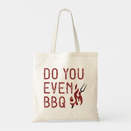 Do You Even BBQ トートバッグ (裏面)