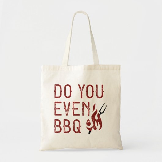 Do You Even BBQ トートバッグ (正面)