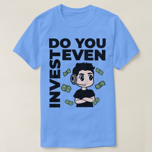 Do You Even Invest Bro Stonks Value 1 Tシャツ (デザイン正面)