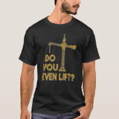 Do You Even Lift Crane Operator Heavy Equipment Cr Tシャツ (正面)
