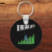 Do You Even Lift Funny Chairlift Ski Skiing Snowbo キーホルダー (正面)