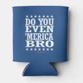 Do You Even 'Merica Bro – 愛国的な星 缶クーラー (正面)