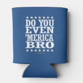 Do You Even 'Merica Bro – 愛国的な星 缶クーラー (裏面)
