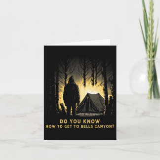 Do You Know How To Get To Bells-canyon  カード