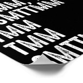 Do You Know The Muffin Man Dyktmm Funny Quote ポスター (角)