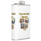 Do You Know What These Are? I Do! – Retro フラスク (右)