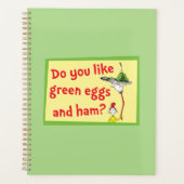 Do You Like Green Eggs and Ham? プランナー手帳 (正面)
