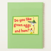 Do You Like Green Eggs and Ham? プランナー手帳 (裏面)
