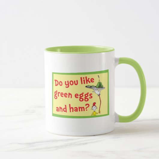 Do You Like Green Eggs and Ham? マグカップ (右)
