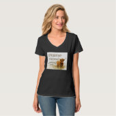 Do You Like My Coat Highland Cows Tシャツ (正面フル)