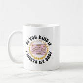 Do You Mind If I Invite My Dad コーヒーマグカップ (左)