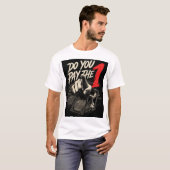 Do You Pay the 1? Gamer T-Shirt – Magic Card Inspi Tシャツ (正面フル)