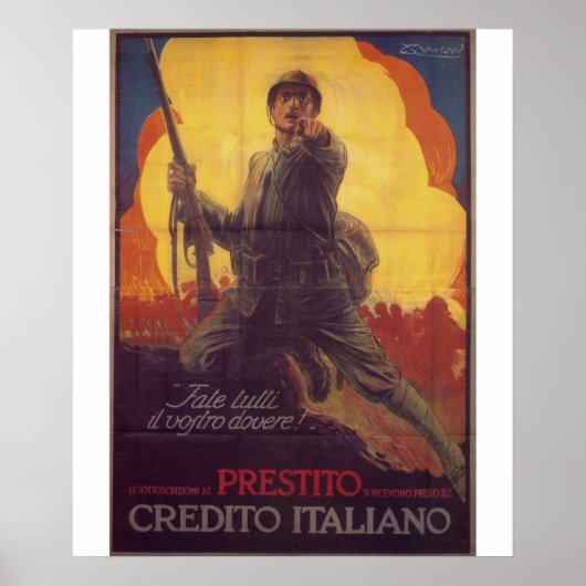 Do you whole dutyプロパガンダポスター ポスター (正面)