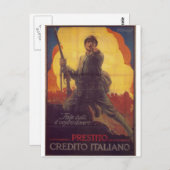 Do you whole dutyプロパガンダポスター ポストカード (正面/裏面)