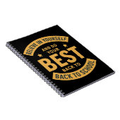 Do Your Best – Back to School Notebook ノートブック (右側)
