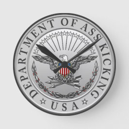 DoAK壁時計、8"円形アクリル ラウンド壁時計