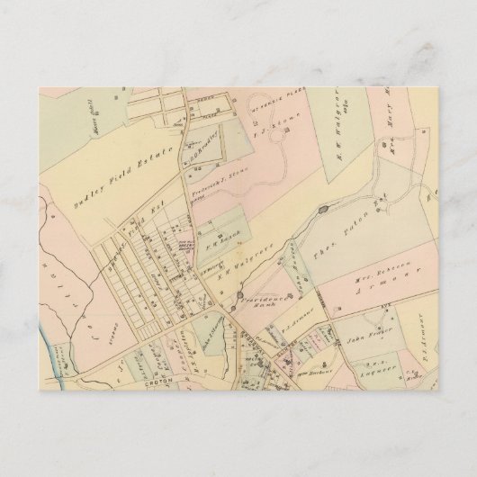 Dobbs Ferry, New York 2 ポストカード (正面)