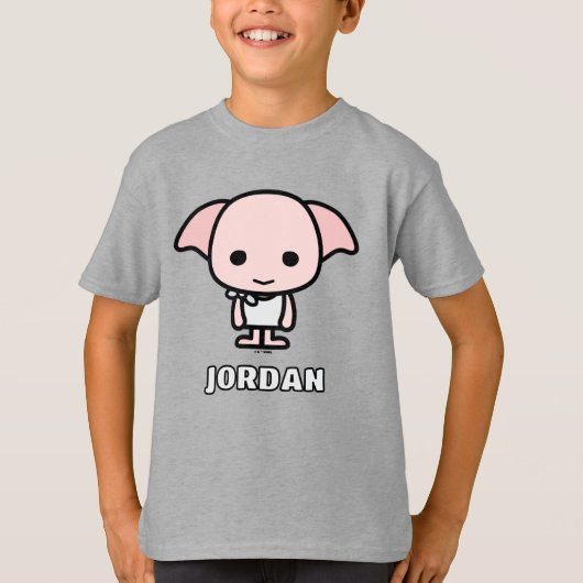 Dobby Cartoon Character Art Tシャツ (正面)