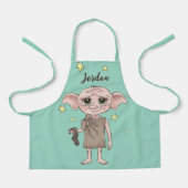 Dobby Watercolor Character Art エプロン (正面)