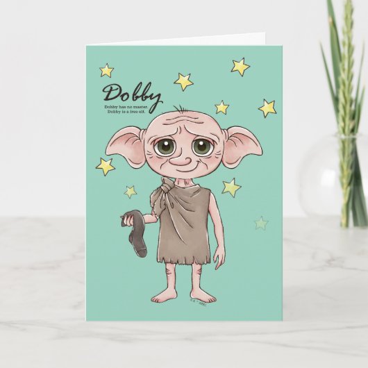 Dobby Watercolor Character Art カード (正面)