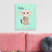 Dobby Watercolor Character Art キャンバスプリント (インサイチュ (リビング))