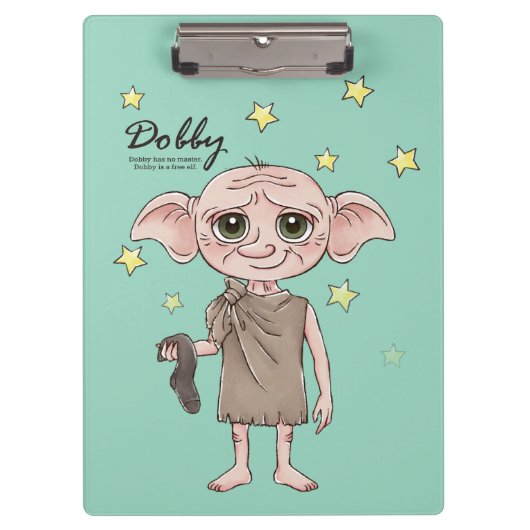 Dobby Watercolor Character Art クリップボード (正面)