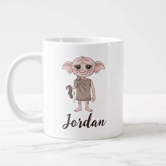 Dobby Watercolor Character Art ジャンボコーヒーマグカップ (左)