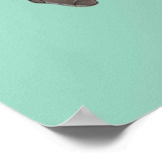 Dobby Watercolor Character Art ポスター (角)