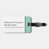 Dobby Watercolor Character Art ラゲッジタグ (裏面横)