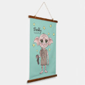 Dobby Watercolor Character Art 吊り下げ型タペストリー (傾斜あり)