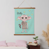 Dobby Watercolor Character Art 吊り下げ型タペストリー (寝室)