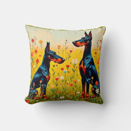 Doberman  クッション