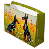 Doberman  ラージペーパーバッグ (裏面アングル)