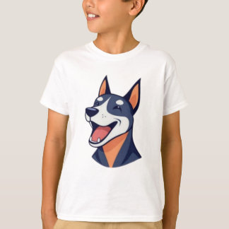 Doberman Children Tシャツ