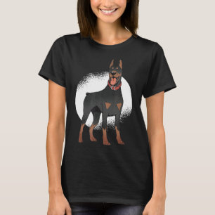 Doberman Dogのグラフィック Tシャツ