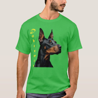 Doberman Family Tシャツ